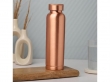 Pure Copper Fanta Bottle for Ayurvedic Health Benefits 900 Ml Etching Pattern