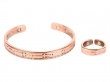 Pure Copper Magnetic Bracelet Cross Pattern