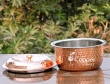 Pure Copper and Stainless Steel Casserole Pot with Lid for Serving