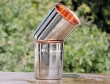 Set Of Two Copper and Stainless Steel Tumbler