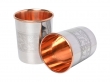 Set Of Two Copper and Stainless Steel Tumbler