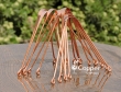 Pure Copper Tongue Cleaner Set of 12