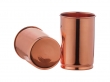 Set of Two Plain Copper Tumblers for Drinking Water