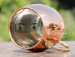 Stainless Steel Moscow Mule Mug with Copper Plated