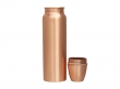 Thermos Style Copper Matte Finish Water Bottle