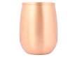 Barrel Shaped Pure Copper Tumblers Set of 2 Ayurvedic Plain 250 ml