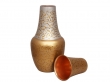 Bedside Water Carafe with Tumbler Capacity 1.4 Liter Silver Gold