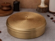 Brass Masala Box Set with Spoon Premium Food Spice Storage