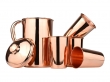 Copper Plain Pitcher with 4 Tumblers Ayurvedic Health Drinkware
