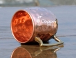 Handmade Pure Solid Copper Vodka Hammered Mug