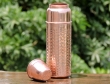 Pure Copper Hammered Thermos Bottle
