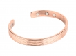 Pure Copper Lined Magnetic Cuff Bracelet