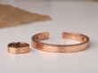 Pure Copper Magnetic Bracelet Cross Pattern