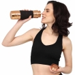 Pure Copper Water Bottle Wide Mouth 1000 Ml Capacity Dark Cherry