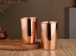 Set of 2 Copper Tumblers 350ml Unlined  Lacquer-Free for Health