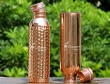 Set of Pure Copper Water Bottles 600 ML