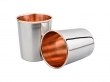 Handcrafted Copper Inner Stainless Steel Tumblers - Set of 2