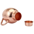 Premium Copper Pitcher With Bowl