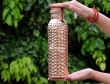 Pure Copper Hammered Bottle for Keeping Water Fresh and Cool