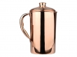 Pure Copper Pitcher  2 Tumblers Set  Glossy Finish for Ayurveda