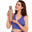 Pure Copper Plain Bottle with Handle 600 ML