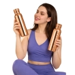 Set of Pure Copper Bottles 1000 ML Capacity