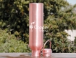 Copper Seamless Matte Finish Bottle with Carrying Handle