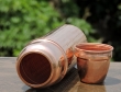 Pure Copper Hammered Thermos Bottle