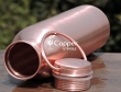 Pure Copper Matte Finish Bottle with Handle 600 ML