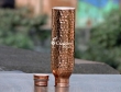 Pure Copper Hammered Bottle for Keeping Water Fresh and Cool