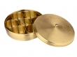 Brass Masala Box Set with Spoon Premium Food Spice Storage