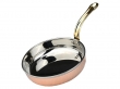 Copper Stainless Steel Fry Pan with Heat Resistant Handle