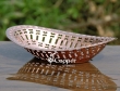 Hand Crafted Copper Hammered Chapati Holder Basket