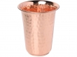 Hammered Copper Tumbler LACQUERED FREE UNLINED and UNCOATED  300 Ml