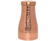 Pure Copper Bedside Carafe For Ayurveda Health Benefits Capacity  1 Liter Hammered