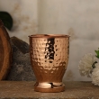 Pure Copper Campa Style Hammered Tumbler