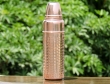 Pure Copper Hammered Thermos Bottle