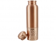 Pure Copper Water Bottle Plain and Hammered 1000 Ml Capacity For Ayurveda Health Benefits