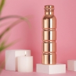 Pure Copper Water Bottle Seamless Plain 1000 Ml Capacity