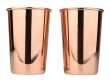 Set of 2 Copper Tumblers 350ml Unlined  Lacquer-Free for Health