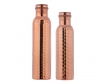 Set of Two Hammered Water Bottles for Carrying and Storing Drinking Water