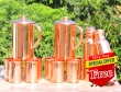 Two Plain Copper Jug with Eight Tumblers-Get 2 Copper Water Bottle 600 ml Set FREE