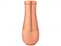 Copper Carafe Made of Pure Copper for Ayurveda Health Benefits Lo