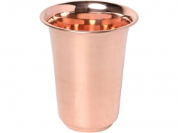 Copper Glass With Flattened Opening For Easy to Use