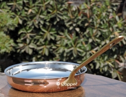 Copper Outer Frying Pan for Making Cooking a Delight and Saving F