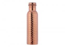 Leak Proof Hammered Pure Copper Bottle 600 ML for Kids