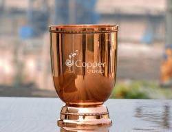 Mint Julep Mug Made of Pure Copper by Skilled Craftsmen in India