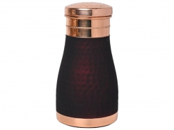 Pure Copper Bedside Carafe For Ayurveda Health Benefits Capacity 