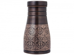 Pure Copper Bedside Carafe For Ayurveda Health Benefits Capacity 