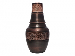 Pure Copper Bedside Water Carafe with Tumbler Capacity Etching Pa